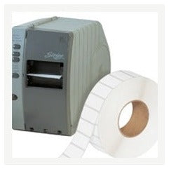 1.5x0.5 White Thermal Transfer Labels 9600/Roll THL604 - alias listing