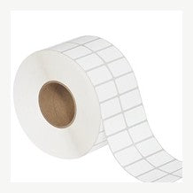 1.5x1 2 Up White Thermal Transfer Labels 10200/Roll