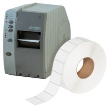 2x1.25 White Thermal Transfer Labels 4300/Roll
