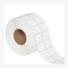 2x2 2 Up White Thermal Transfer Labels 6000/Roll