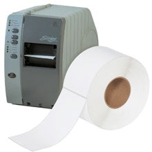 3.5x8 White Thermal Transfer Labels 800/Roll