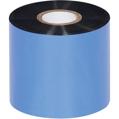 Professional-grade black wax thermal transfer ribbon engineered for Zebra, Sato, and Datamax printers. Each case contains 36 spools (2.52