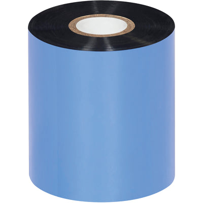 Optimize your Zebra thermal printer with these 3.14" x 1476' black wax ribbons engineered for durability and cost savings. Printhead Saver coating reduces maintenance costs while delivering sharp, smudge-resistant barcodes and labels at speeds up to 12 IPS. Sold by the case of 24 rolls.
