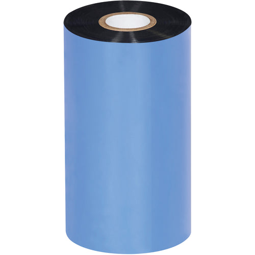 Professional-grade black wax thermal transfer ribbons designed for Zebra, Sato, and Datamax printers. Each case includes 24 rolls of 5.12