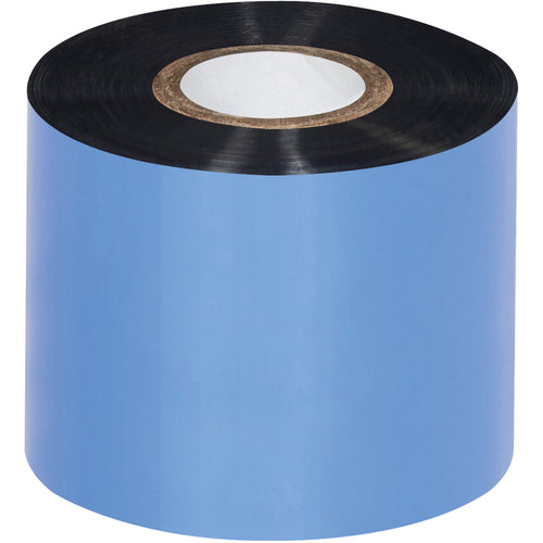 Heavy-duty black wax thermal transfer ribbons designed for Datamax, Zebra, and Sato thermal printers. These 2.01