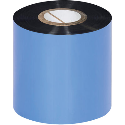 Professional-grade 2.52" x 1181' black wax thermal transfer ribbons designed for Datamax, Zebra, and Sato thermal printers. Each case includes 36 ribbons with Printhead Saver and anti-static coating to extend printhead life and reduce energy costs. Prints crisp, smudge-resistant barcodes and labels at speeds up to 12 IPS.