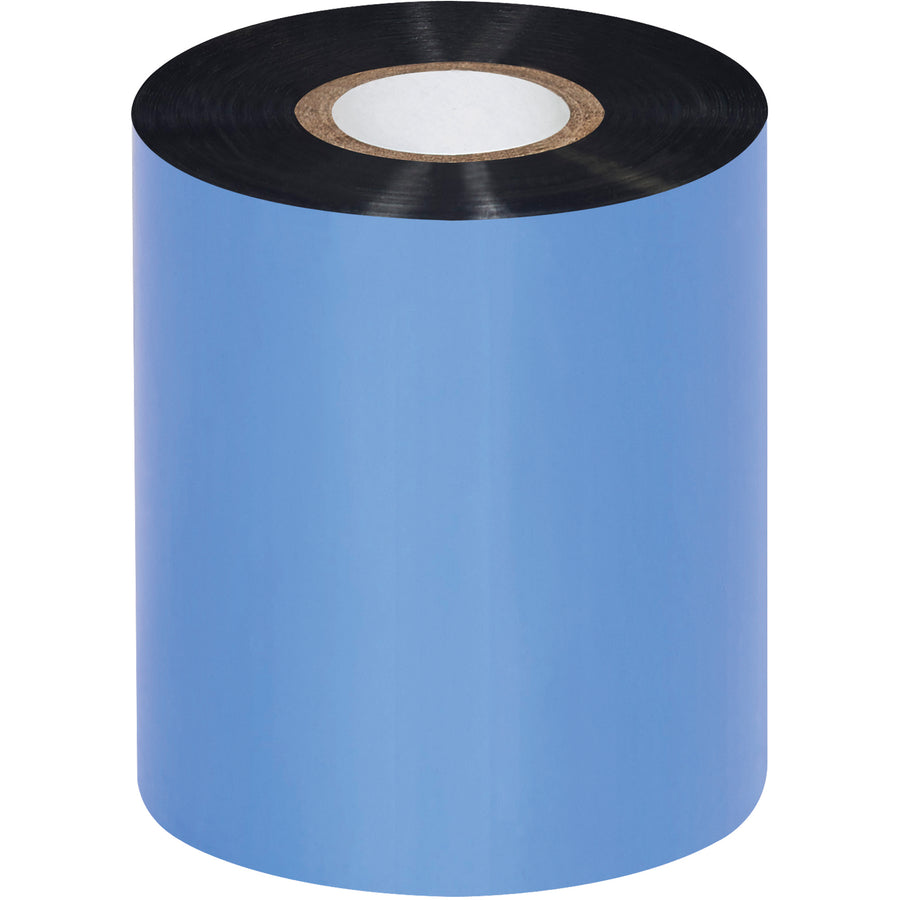Professional-grade 3" x 1181' black wax thermal transfer ribbons engineered for Datamax, Zebra, and Sato printers. Each case contains 36 ribbons with Printhead Saver coating to extend printhead life and reduce maintenance costs. Delivers crisp, smudge-resistant barcodes, labels, and graphics at speeds up to 12 IPS.