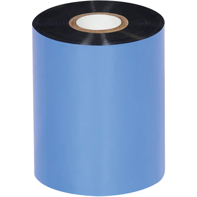 Industrial-grade 3.5" x 1476' black wax/resin thermal transfer ribbons engineered for Zebra and Datamax printers. This case of 24 delivers extended printhead life with Printhead Saver technology while reducing energy costs through lower print temperatures. Weather-resistant, smear-proof printing for high-volume shipping label and barcode label operations.
