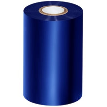 4.02x1181 ft Blue Thermal Transfer Ribbons Wax/Resin 6/Case