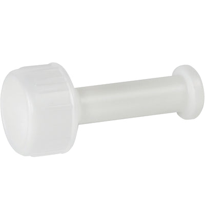 Reusable plastic dispensers engineered for 3" core bundling stretch film rolls, designed to reduce hand fatigue during pallet wrapping and load securement. Each case includes 4 white plastic handles compatible with both clear and color-tinted narrow-width film. Essential warehouse supplies for any shipping operation that prioritizes speed, load retention, and worker comfort.