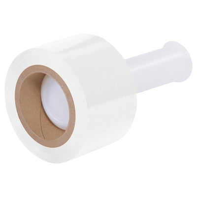 Replace strapping and tape with this 3" x 80 gauge white bundling stretch film–faster application, lower cost, and cleaner results. Each case of 18 includes a plastic dispenser. Quiet cast film that won't leave residue on your products.