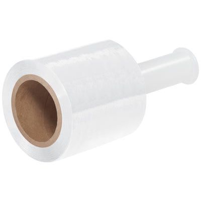 Bundle shipments faster and cheaper than strapping with this 5" x 80 Gauge white cast stretch film. Each case includes 12 rolls of 1000' film plus dispensers. Quiet cast application, zero residue, and superior load retention for warehouses and pallet shippers.