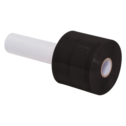 3 in x 1000 ft 80 Gauge Black Extended Core Bundling Film 18/Case TNBEC303BLK