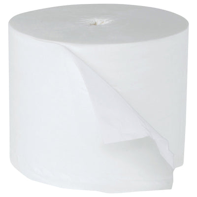 Scott® Essential™ 2-Ply Coreless Bathroom Tissue delivers efficiency and cost savings with fewer refills and less waste. This white paper tissue combines extra softness with extra strength–ideal for high-traffic commercial restrooms. Sold as a case of 36 rolls.