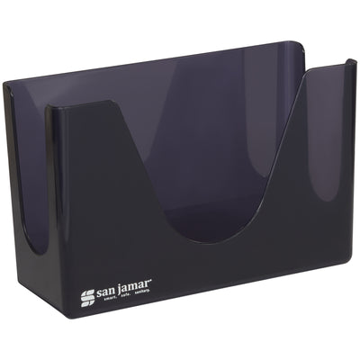Space-saving countertop towel dispenser that handles both C-Fold and Multi-Fold formats. Holds up to 300 towels with zero installation required. Compact 11" x 7" x 4.38" footprint in durable plastic construction.