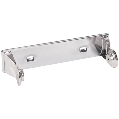 Heavy-duty commercial paper towel dispenser built to last in high-traffic facilities. 24-gauge steel construction with chrome finish resists corrosion and damage. Wall-mounted design saves space and mounts in minutes–no special tools required.
