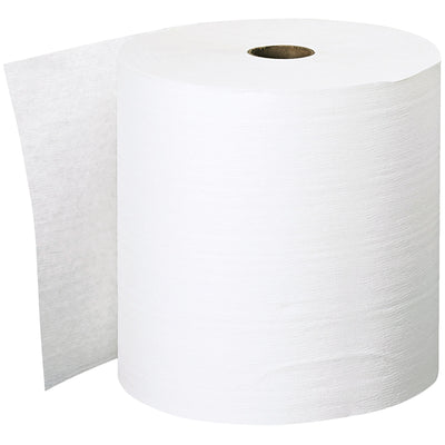 Scott® Essential™ Plus hard roll towels deliver superior hand-drying performance in high-traffic facilities. Each case contains 6 rolls of 8" x 600' white paper towels designed for reliable, cost-efficient dispensing. Ideal for warehouses, manufacturing plants, and commercial restrooms requiring durable, consistent janitorial supplies.