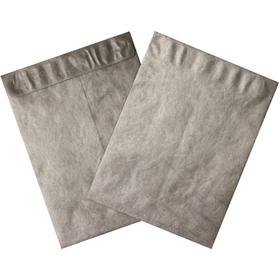 10 x 13" Silver Tyvek® Self-Seal Envelopes - Tear Resistant, Case of 100