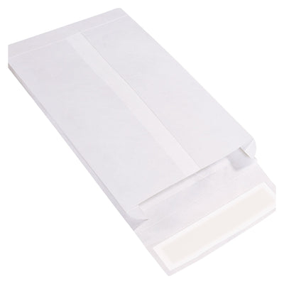 10x13x2 White Expandable Tyvek Envelopes 100/Case TYE10132WE - alias listing