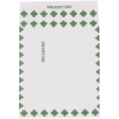 Ship bulky items securely with our 12x16x2 First Class Tyvek expandable envelopes. Made from 18 lb. DuPont Tyvek olefin‚10 times stronger than paper with superior tear, puncture, and moisture resistance. Self-seal closure for quick, reliable sealing. 100 envelopes per case.