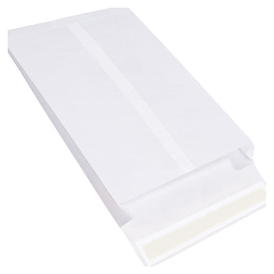 16x12x2 White Self-Seal Expandable Tyvek Envelopes 100/Case TYE12162WE - alias listing