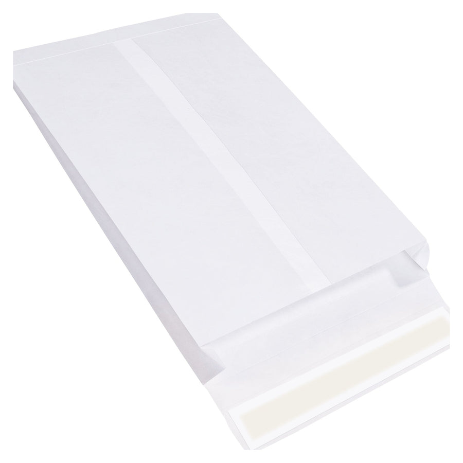 16x12x2 White Self-Seal Expandable Tyvek Envelopes 100/Case TYE12162WE - alias listing