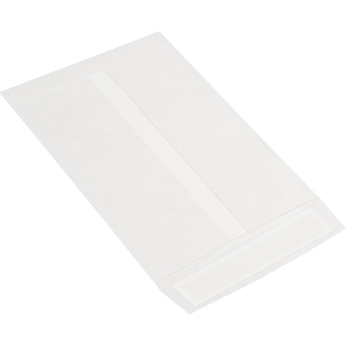 Ship with confidence using these 7.5x10.5 white Tyvek self-seal envelopes‚10 times stronger than paper and engineered to withstand rough handling. Constructed from durable 14 lb. olefin with built-in self-adhesive closure for fast, compliant shipping. Sold by the case of 100.