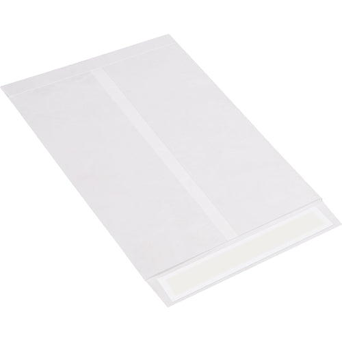Ship with confidence using these 9x12 white Tyvek self-seal envelopes. Made from durable 14 lb. olefin material‚10 times stronger than standard paper envelopes‚they resist tears, punctures, and moisture while maintaining a professional appearance. Order by the case (100 units) and enjoy wholesale pricing with reliable delivery.