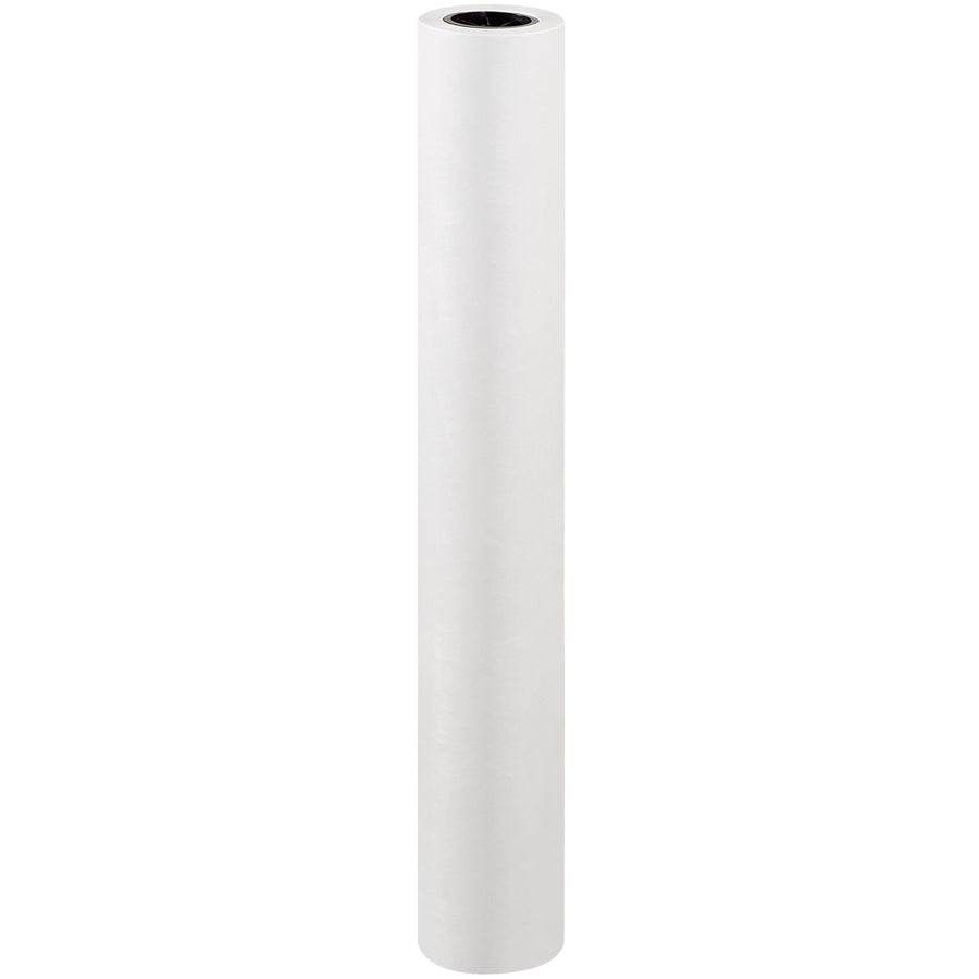 Protect fragile shipments and valuables with this 36" x 150' white Tyvek roll. The 7.5 mil material resists moisture, mold, mildew, and dust‚essential for artwork, textiles, and sensitive items. One roll per case delivers 150 linear feet of tear-resistant protective wrapping.