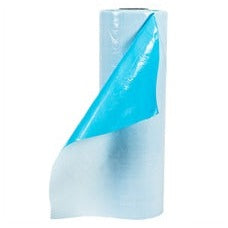 24 in x 200 yd 4 Mil Blue/White VCI Poly Wrap VCI900