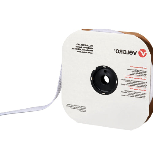 1 in x 75 ft White Nylon Loop VELCRO Brand Tape VEL136