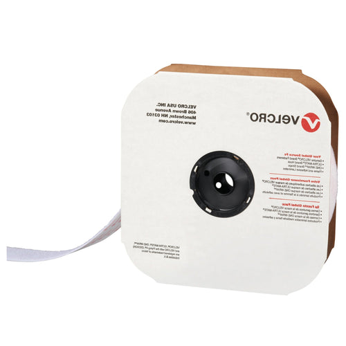 4 in x 75 ft White Nylon Loop VELCRO Brand Tape 1/Case VEL165