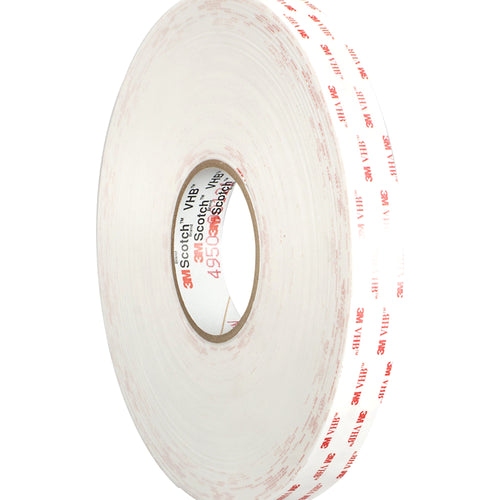 1 in x 5 yd White 3M 4930 VHB Tape VHB493001R