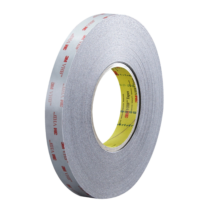 3M 5915 Very High Bond tape replaces rivets, spot welds, and liquid adhesives with a permanent, conformable fastening solution. This 3/4" √ó 5 yard roll features 16 mil black acrylic foam construction that bonds to irregular surfaces and withstands -40¬∞F to 250¬∞F temperature extremes. Ideal for production lines requiring reliable, moisture and UV-resistant sealing without equipment downtime.