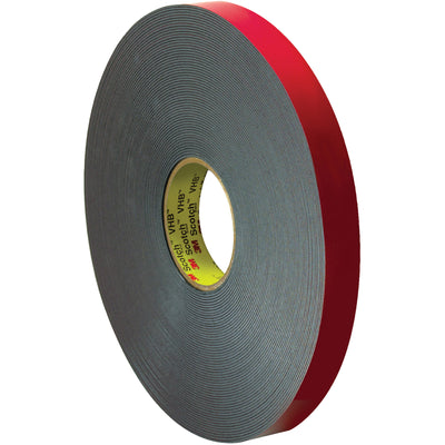 3M 5958FR VHB flame-retardant tape delivers permanent high-bond adhesion for mission-critical sealing on packing lines and industrial assembly. 1" x 5 yard roll, 40 mil black acrylic foam with superior moisture, UV, and solvent resistance–trusted in aerospace, marine, and railroad applications.