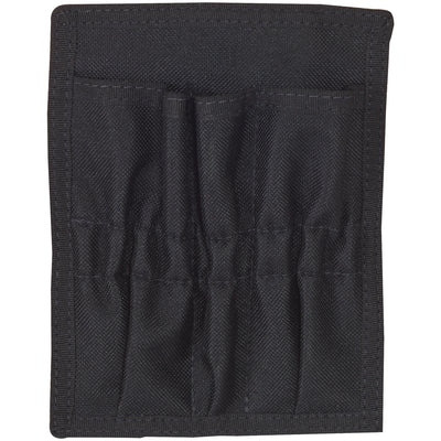 Secure your cutting tools and small equipment with this industrial-grade 5" x 7" black nylon utility pouch. Designed for warehouse workers, maintenance crews, and field teams who need quick access to knives, pens, and hand tools without slowing down. Attaches securely to standard work belts for hands-free convenience.