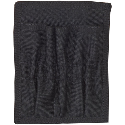 Secure your cutting tools and small equipment with this industrial-grade 5" x 7" black nylon utility pouch. Designed for warehouse workers, maintenance crews, and field teams who need quick access to knives, pens, and hand tools without slowing down. Attaches securely to standard work belts for hands-free convenience.