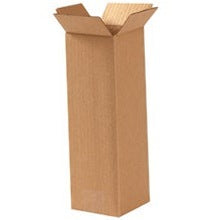 5.12x4.62x14 Corrugated Boxes for Hexpand 1 Bottle Shipper Inserts WBS100