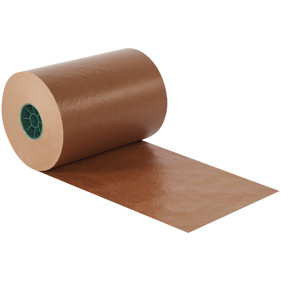 Protect your shipments with our 18" x 1500' kraft waxed paper rolls‚double-sided waxed protection against fluids and contaminants. Lightweight 30 lb. basis weight provides non-abrasive wrapping and padding for fragile items. Sold as 1 roll, ideal for high-volume packing operations.