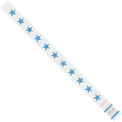 Industrial-grade blue Tyvek wristbands deliver waterproof, tear-resistant ID solutions for events and crowd control. These 3/4" x 10" spunbonded olefin bands are breathable, lightweight, and sequentially numbered for easy tracking. Sold by the case of 500 units.