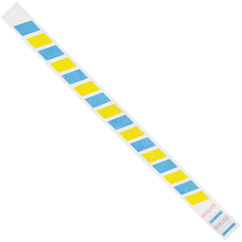 Waterproof, tear-resistant Tyvek wristbands designed for events, crowd control, and guest identification. Each 10-inch band fits most wrist sizes and features sequential numbering for easy tracking. Case of 500 delivers cost-effective ID solutions with breathable comfort and durability your team can rely on.