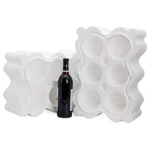 6 Bottle 750ml Foam Wine Shipper Inserts