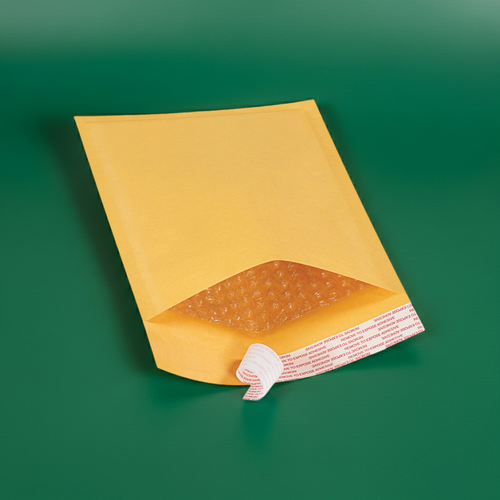 #0 Kraft Self-Seal Bubble Mailers 10x6" - Lightweight Protection, Case of 150 Packrift