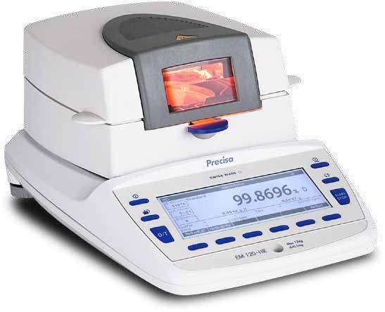 Precisa EM series illustration; configuration varies by model