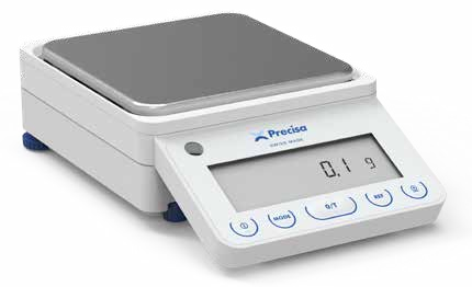 Precisa PB series illustration; configuration varies by model