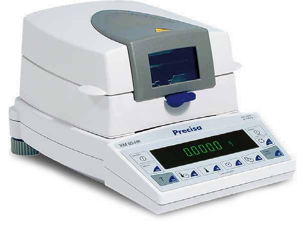 Precisa XM series illustration; configuration varies by model
