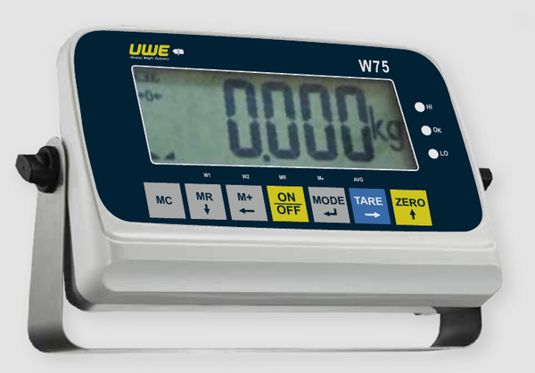 UWE W75 IDTR series illustration; configuration varies by model
